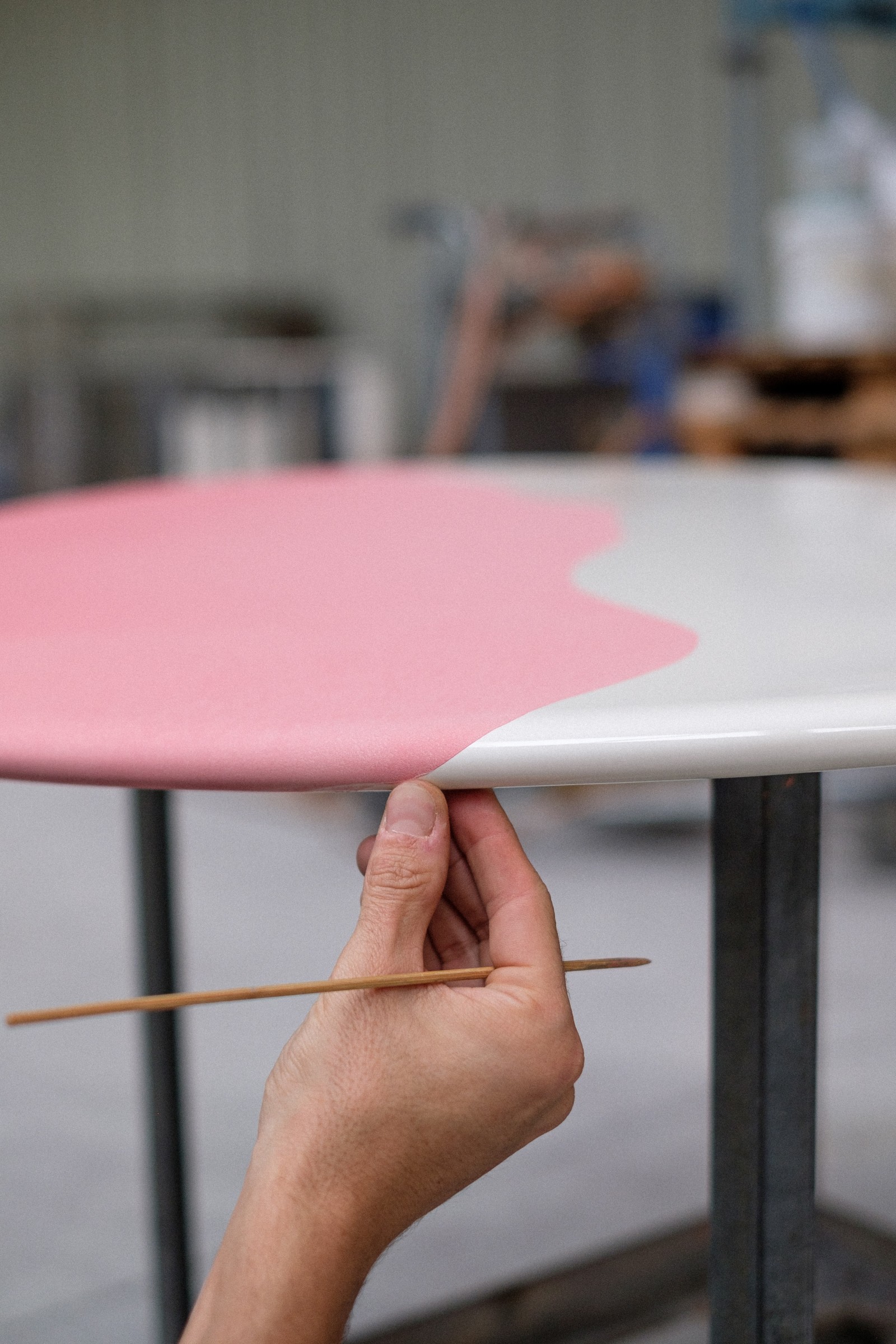 Patrick Jouin Edition, Drop Table at Marie-Helene Soyer Studio © C. Seuleusian