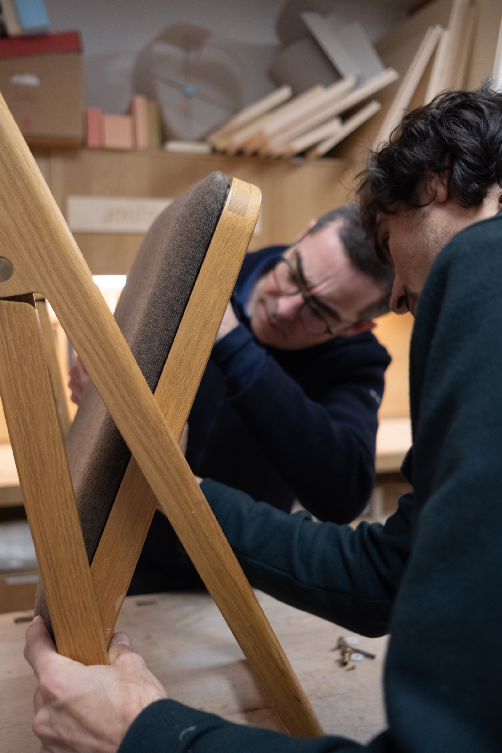 Patrick Jouin Edition, Monk Chair © C. Seuleusian